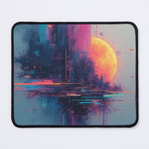 Item preview, Digital Glitch Art Abstract Design designed and sold by Kari2023.
