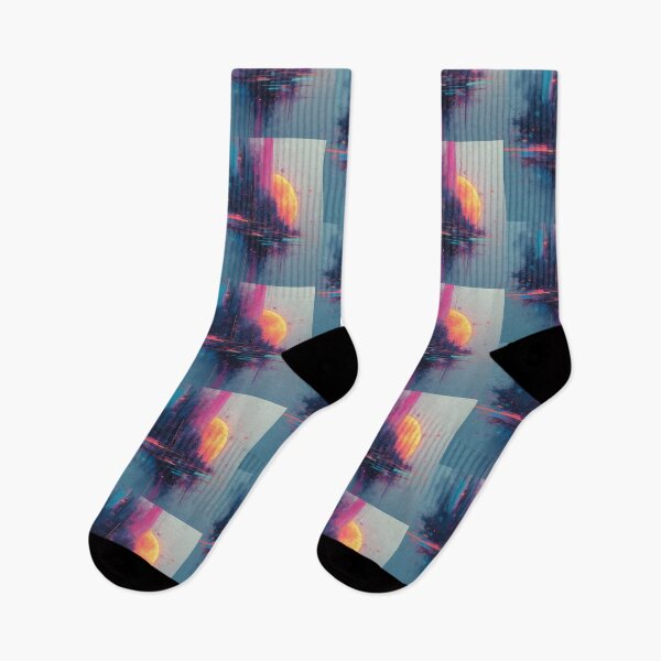 Artikelvorschau, Abstraktes Design im Stil digitaler Glitch-Art entworfen und verkauft von Kari2023.