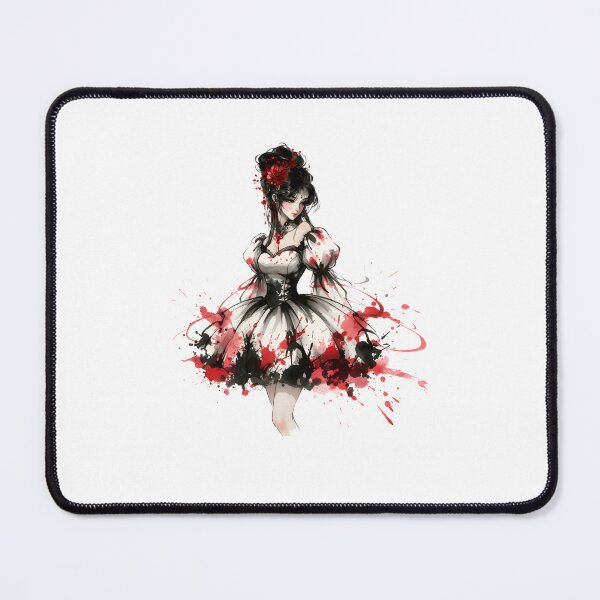 Item preview, Princess Kpop Girl Anime Tokio Japanese Chinese Korean Ink Water-splash Sumi-E Art Desing designed and sold by blacksealstudio.