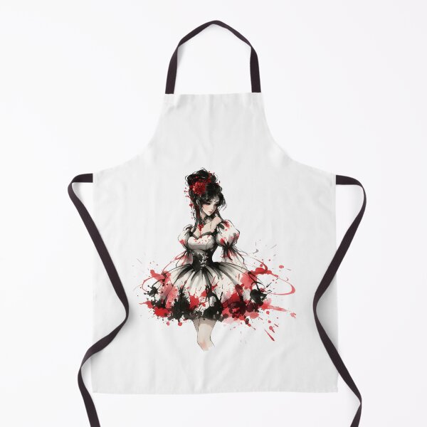Item preview, Princess Kpop Girl Anime Tokio Japanese Chinese Korean Ink Water-splash Sumi-E Art Desing designed and sold by blacksealstudio.