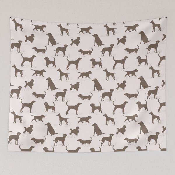 Item preview, Dog days brown designed and sold by Navitaloves.
