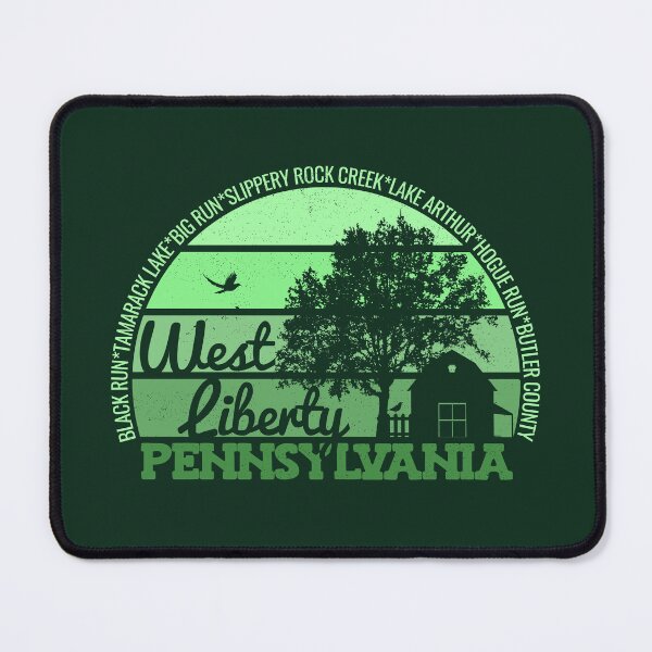 Item preview, West Liberty Pennsylvania Sunset Retro Vintage Local Pride Logo designed and sold by CRHPOD20.