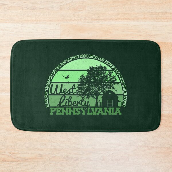 Item preview, West Liberty Pennsylvania Sunset Retro Vintage Local Pride Logo designed and sold by CRHPOD20.