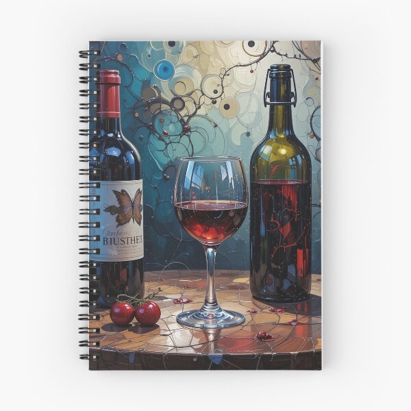 Item preview, Wine and Modern Mosaics - 02 designed and sold by Undersea Ai Art.
