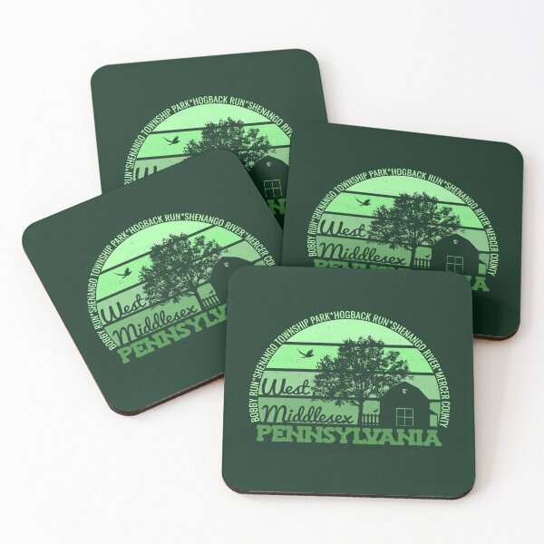 Item preview, West Middlesex Pennsylvania Sunset Retro Vintage Local Pride Logo designed and sold by CRHPOD20.