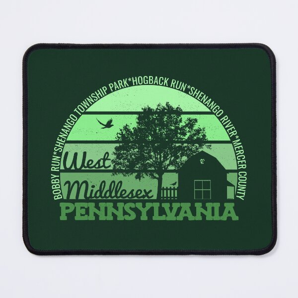 Item preview, West Middlesex Pennsylvania Sunset Retro Vintage Local Pride Logo designed and sold by CRHPOD20.
