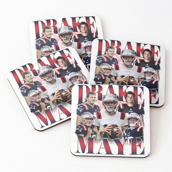 Item preview, Retro Drake Maye 10 New England Football designed and sold by StickyWycky.