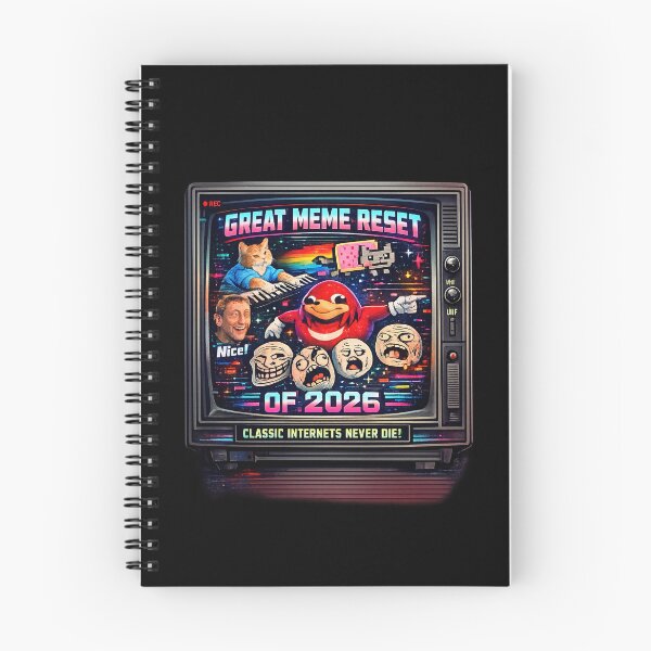 Item preview, Great Meme Reset 2026 – Retro Internet Meme Glitch Art designed and sold by DÆNMADE.