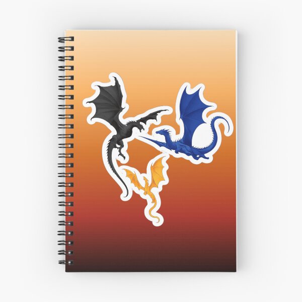 Item preview, Three Dragons of Fourth Wing Inspired Design | Tairn Andarna Sgaeyl Dragon Design designed and sold by theliteraryedit.