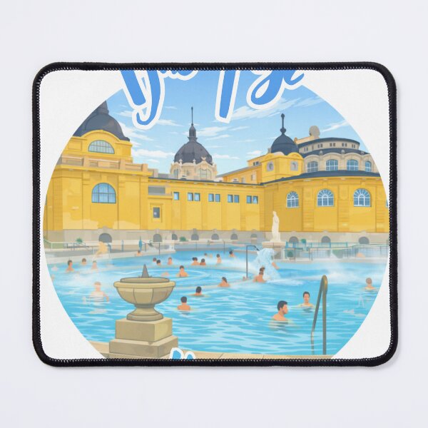 Item preview, Budapest Hungary Széchenyi Bath designed and sold by Ameus.