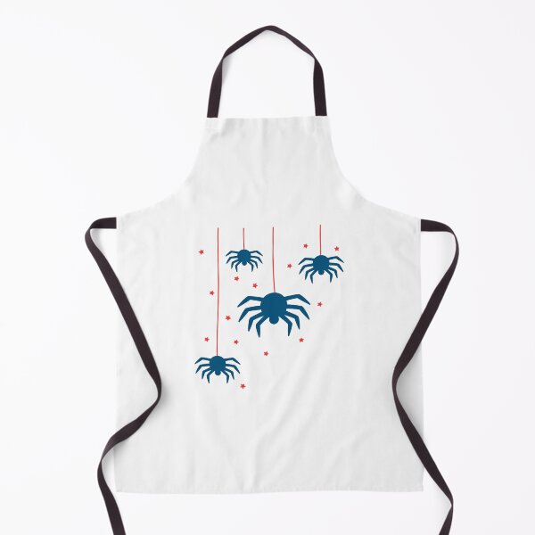 Item preview, Hanging Spiders in Space – Dark Cosmic Halloween Spider Art designed and sold by Horrify.