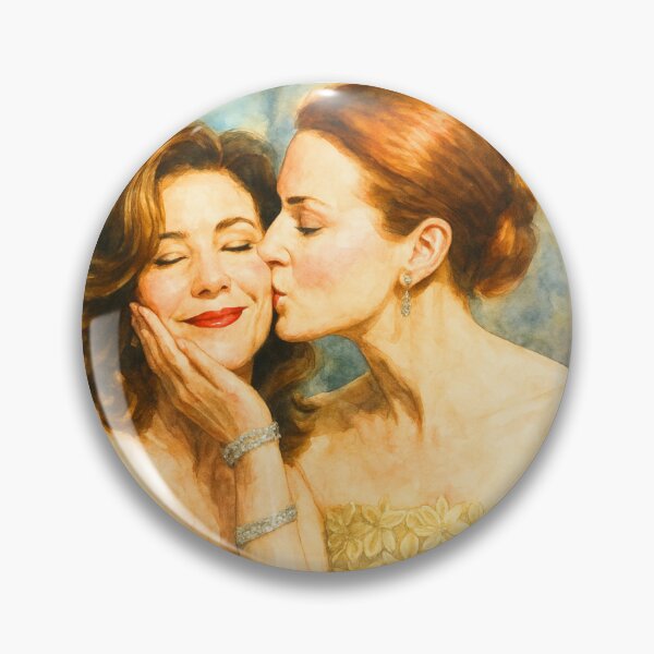 Item preview, Katherine and Bree Cheek Kiss - Fan Art designed and sold by Stephisy.
