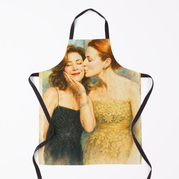 Item preview, Katherine and Bree Cheek Kiss - Fan Art designed and sold by Stephisy.