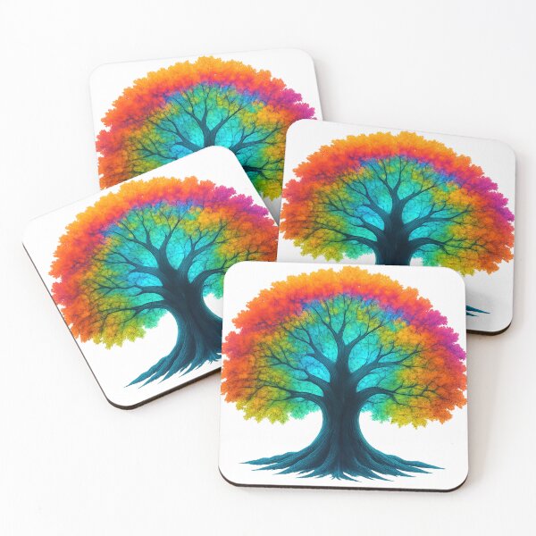 Item preview, Colourful tree of life designed and sold by DLaskowski.