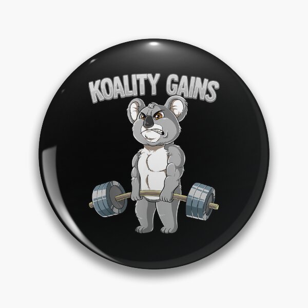 Artikelvorschau, Koality Gains — Koala Gym Bodybuilding entworfen und verkauft von jdxtcdboqmx4.