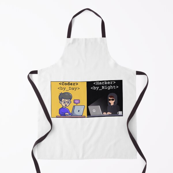 Item preview, Coder by Day. Hacker by Night designed and sold by Lucky Arts With Love.