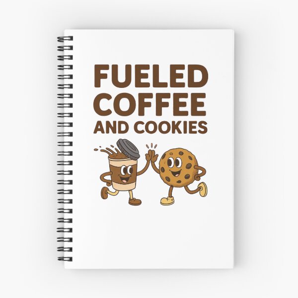Item preview, Fueled by Cookies, Coffee & Good Vibes designed and sold by Fouziaart08.