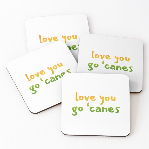 Item preview, Love you go canes orange to green gradient designed and sold by Ameus.