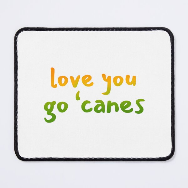 Item preview, Love you go canes orange to green gradient designed and sold by Ameus.