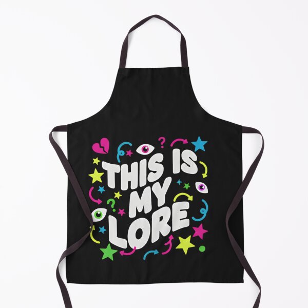 Item preview, This Is My Lore Brainrot Meme T-Shirt – Chaotic Gen Z Text, Surreal Aesthetic Icons designed and sold by ZyxDes.