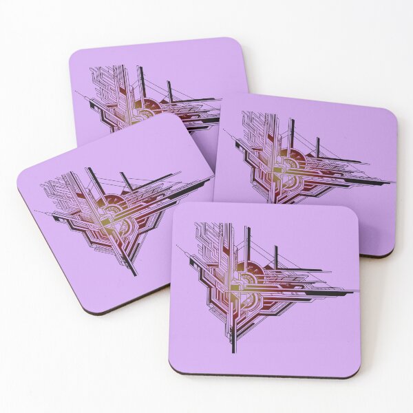 Item preview, Art Déco Elegance RedYlBlk designed and sold by UrbanPrts.