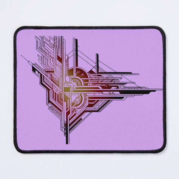 Item preview, Art Déco Elegance RedYlBlk designed and sold by UrbanPrts.