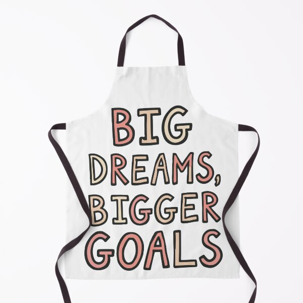 Item preview, Big Dreams Bigger Goals Typography Quote designed and sold by DavidTeeStudio.
