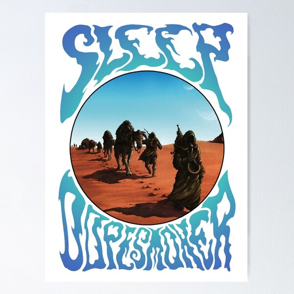 Item preview, Sleep Stoner Metal Band - Album Cover Dopesmoker poster designed and sold by erickshepherds.