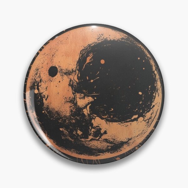 Item preview, burnt moon designed and sold by The Forgotten Millennial..