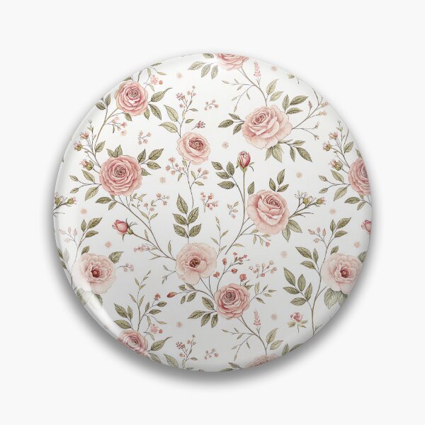 Item preview, Rose Reverie – Buds, Blooms & Botanical Flow designed and sold by PatternFlux.