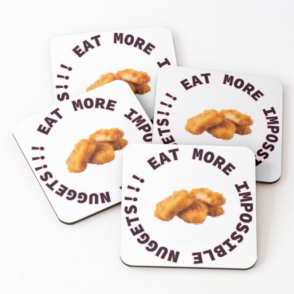 Item preview, eat more impossible chicken nuggets designed and sold by cadetgallery.