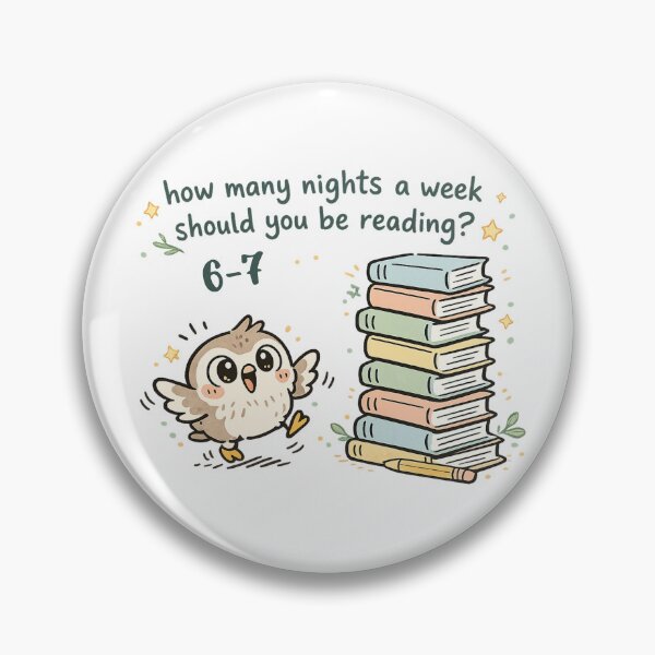 Item preview, How Many Nights A Week Should You Be Reading 6-7 designed and sold by WearTheArtx.