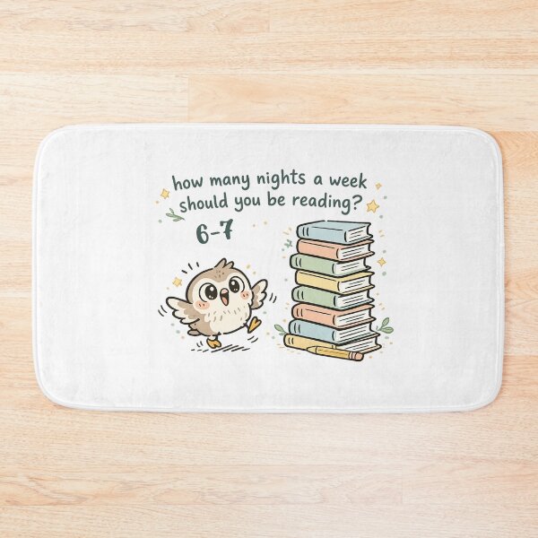 Item preview, How Many Nights A Week Should You Be Reading 6-7 designed and sold by WearTheArtx.
