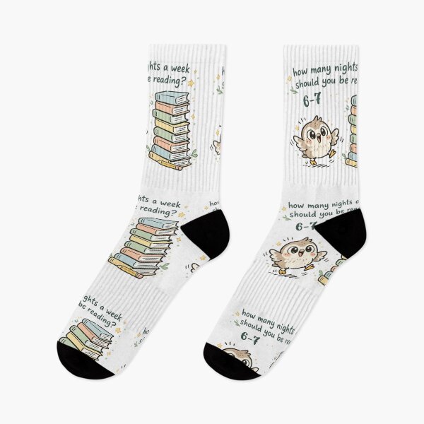 Item preview, How Many Nights A Week Should You Be Reading 6-7 designed and sold by WearTheArtx.