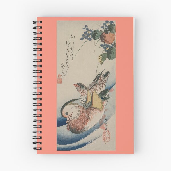 Item preview, Utagawa Hiroshige: Mandarin Ducks and Flowering Plants designed and sold by Tridentulus.