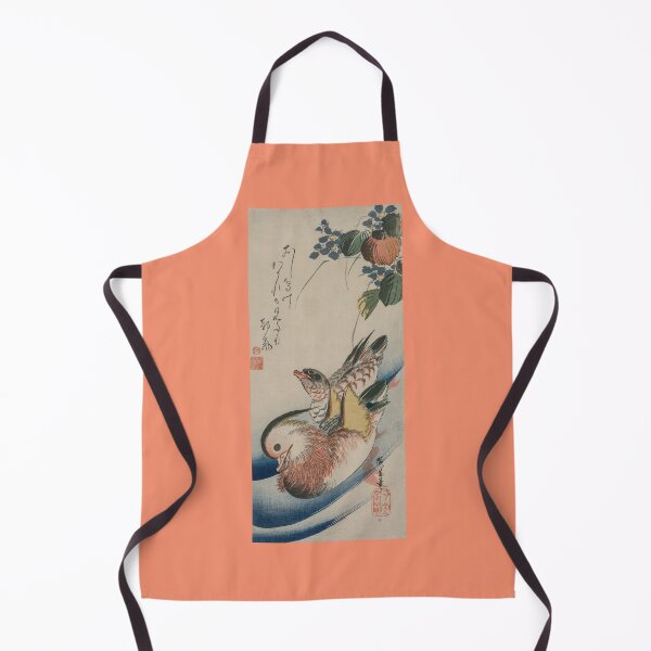 Item preview, Utagawa Hiroshige: Mandarin Ducks and Flowering Plants designed and sold by Tridentulus.