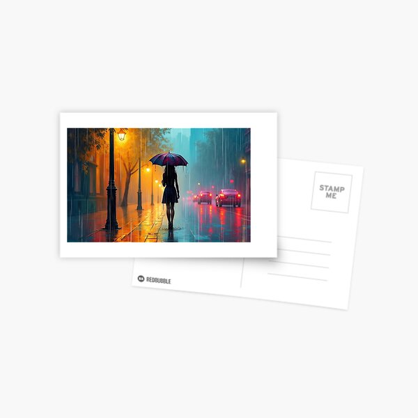 Item preview, The Lonely Umbrella designed and sold by Undersea Ai Art.