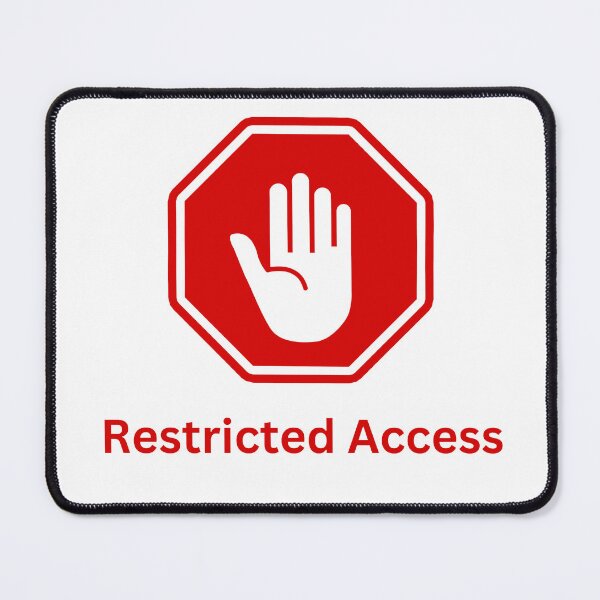 Item preview, Restricted Access  designed and sold by goluz.