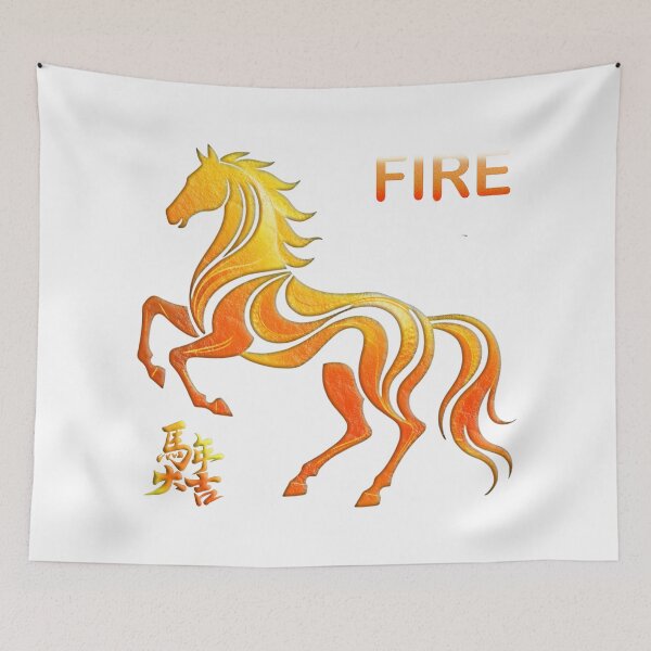 Item preview,  YEAR OF THE FIRE HORSE transparent designed and sold by shadowlea.
