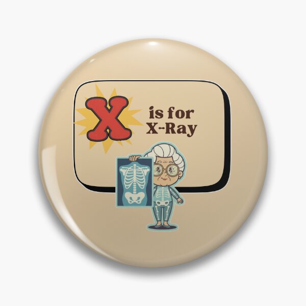 Item preview, The Senior ABCs Flashcard Series: X is for X-Ray - Skeleton Crew -  Retro Humor Collection designed and sold by Searching ideas.