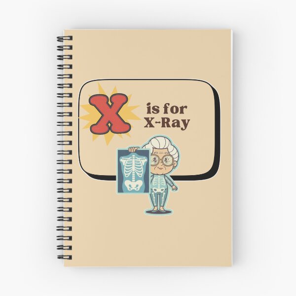 Item preview, The Senior ABCs Flashcard Series: X is for X-Ray - Skeleton Crew -  Retro Humor Collection designed and sold by Searching ideas.