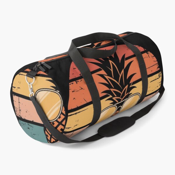 Item preview, Cool Pineapple with Sunglasses – Retro Sunset Tropical Illustration Art designed and sold by flagylART.