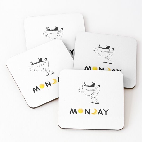 Item preview, Monday Coffee Lover  – Perfect for Coffee Enthusiasts designed and sold by sunsesra.