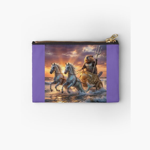 Item preview, Beaver Neptune in Drives His Sea Chariot designed and sold by Tridentulus.