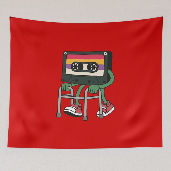 Item preview, Old Cassette Tape Retro Vintage Music Funny designed and sold by NQArtist.