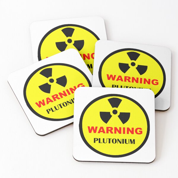 Item preview, Warning Plutonium Radiation Sign designed and sold by NNAANN.
