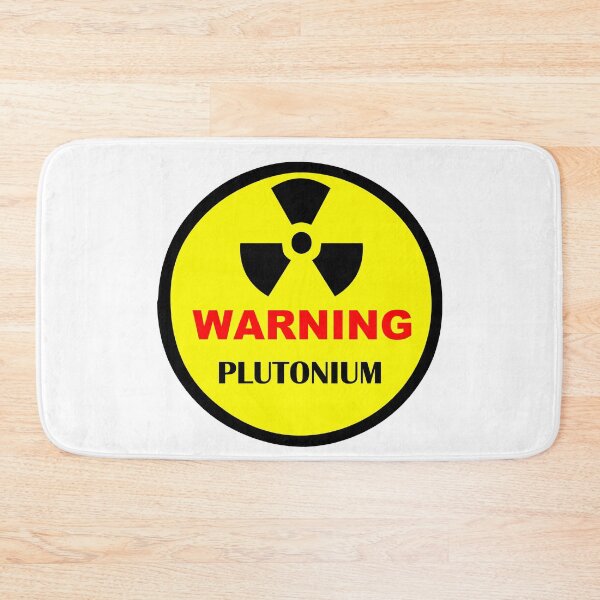 Item preview, Warning Plutonium Radiation Sign designed and sold by NNAANN.