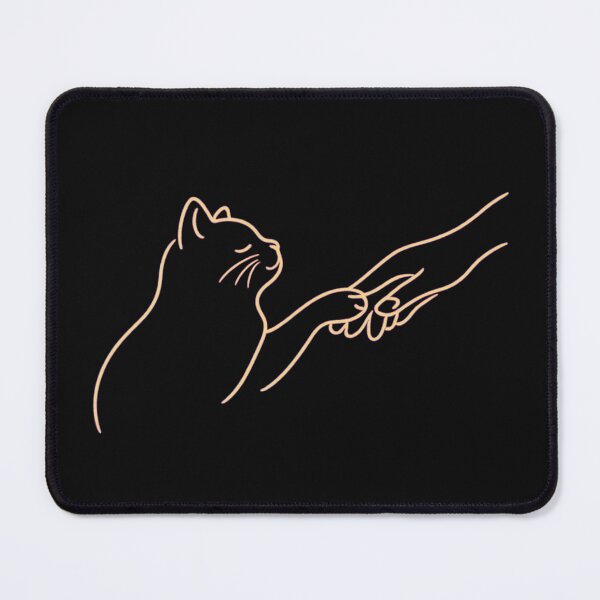 Item preview, Cat Friendship Touch designed and sold by WearTheArtx.
