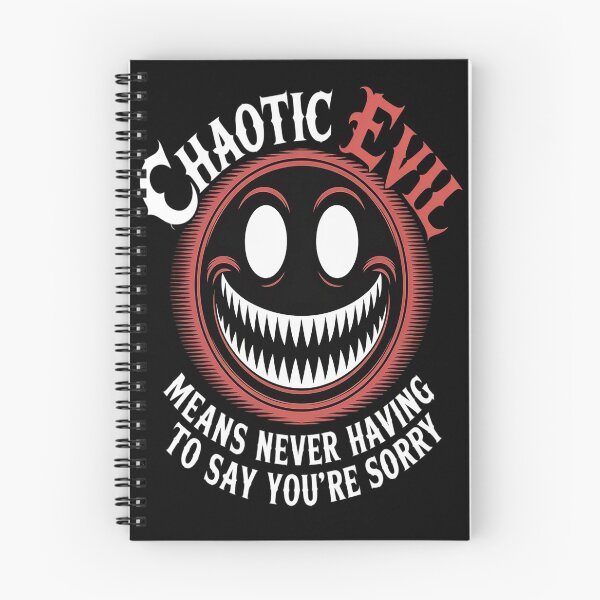 Item preview, Chaotic Evil Means Never Having To Say Your Sorry designed and sold by Lucaseinar.