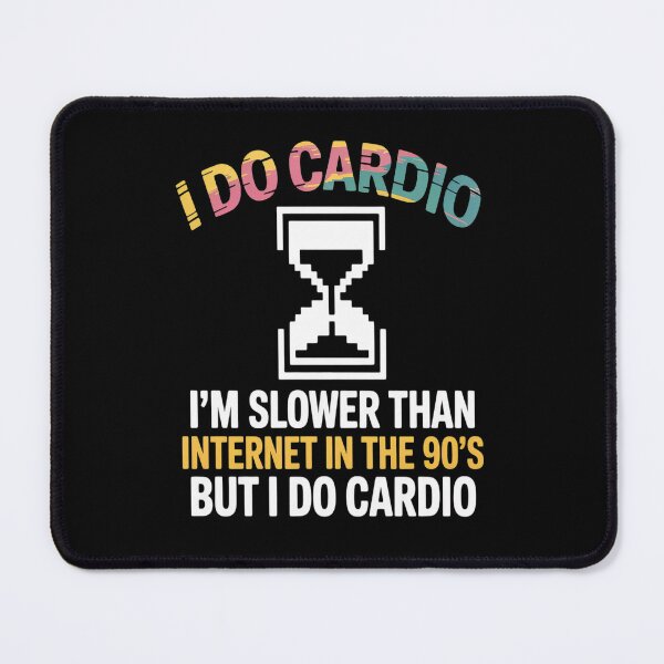 Item preview, Cardio Slower Than 90's Internet Fitness Workout designed and sold by orlodrake.